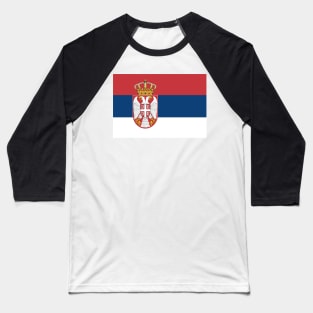 Serbia flag Baseball T-Shirt